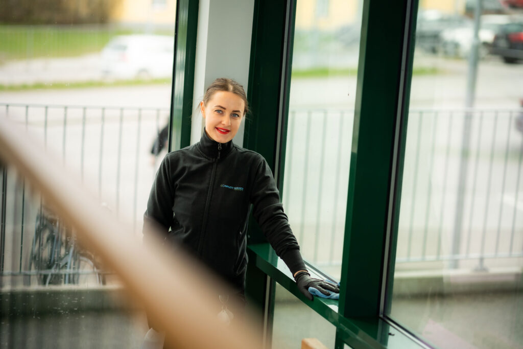 En av våra uppskattade medarbetare på Complett Service.